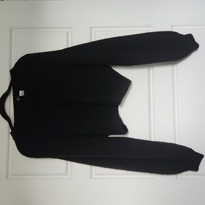 Divided Black Crewneck Sweater